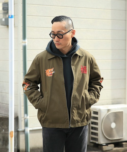 HOUSTON（ヒューストン） ブルゾン X-LARGE ブラック メンズ