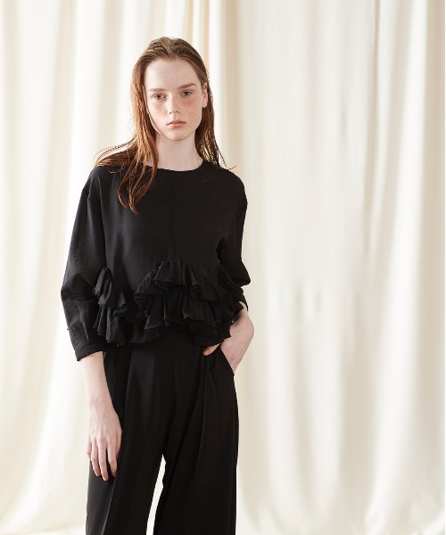 「Marilyn Moon」 長袖ブラウス FREE ブラック レディース_画像5