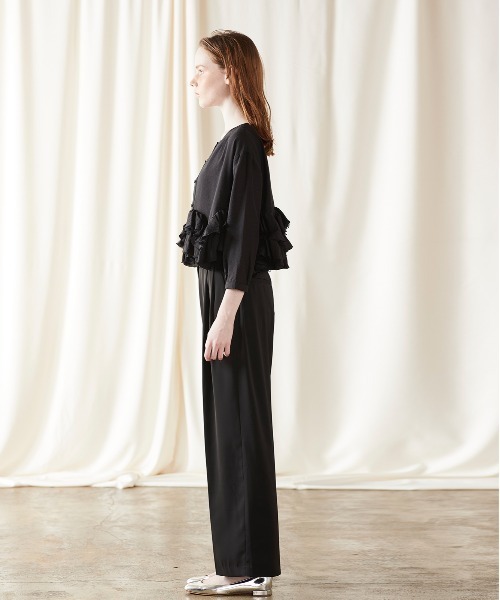 「Marilyn Moon」 長袖ブラウス FREE ブラック レディース_画像8