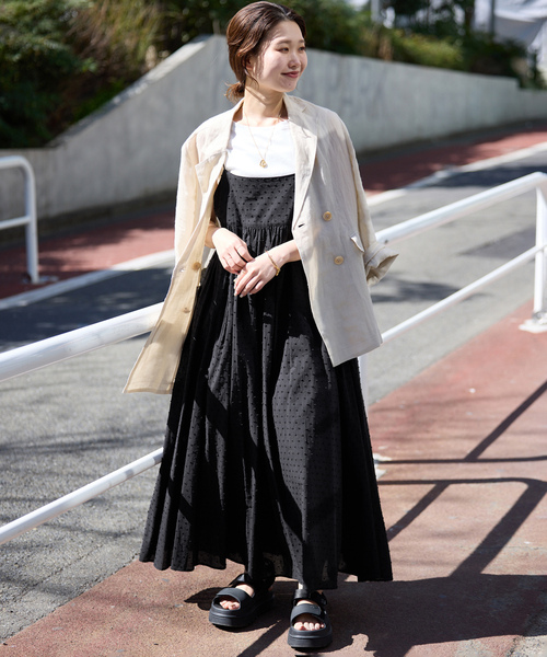 SLOBE IENA（スローブイエナ） キャミソールワンピース FREE ブルー