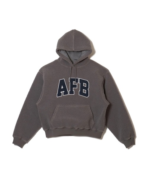 AFB（エーエフビー） パーカー CLASSIC LOGO BOA HOODIE メンズ