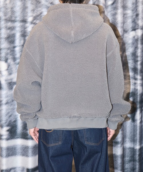 AFB（エーエフビー） パーカー CLASSIC LOGO BOA HOODIE メンズ