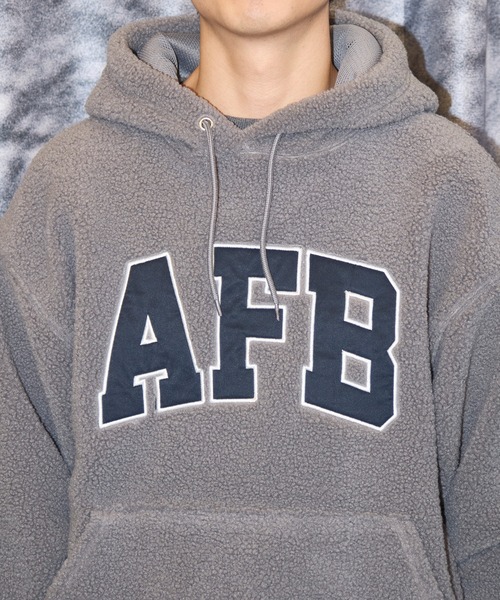 AFB（エーエフビー） パーカー CLASSIC LOGO BOA HOODIE メンズ