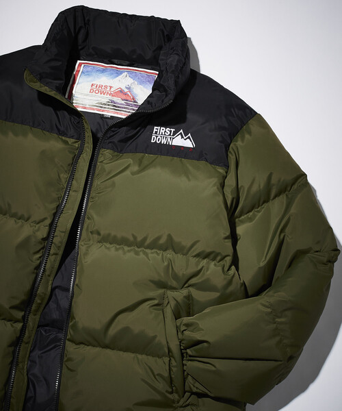 ファーストダウン Lサイズ オリーブ FIRST DOWN（ファーストダウン