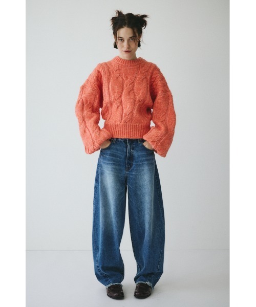 IRENE Open Collar Mix Knit ニット/セーター IRENE Open Collar Mix Knit ニット/セーターの通販はau PAY