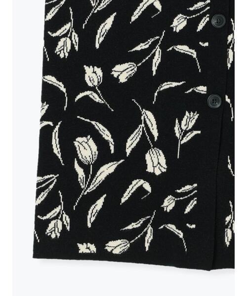 「Te chichi TERRASSE」 ニットスカート フリ- ブラック レディース_画像7