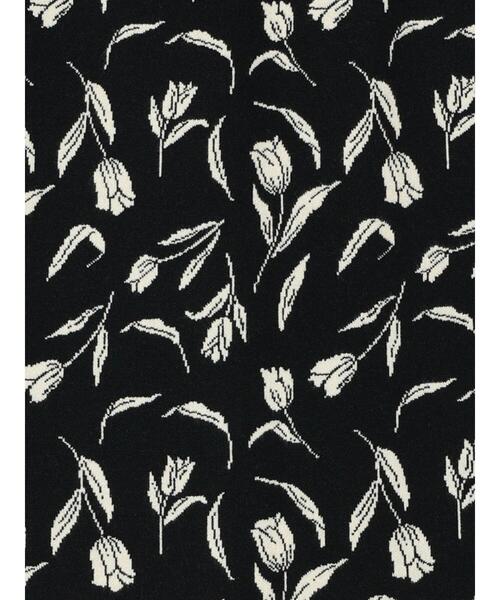 「Te chichi TERRASSE」 ニットスカート フリ- ブラック レディース_画像9