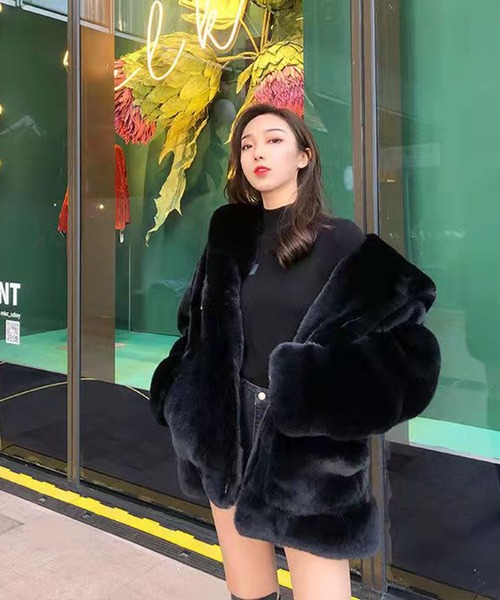 SANSeLF フェイクファーコート SANSeLF フェイクファーコート 楽天市場】フェイクファー コート