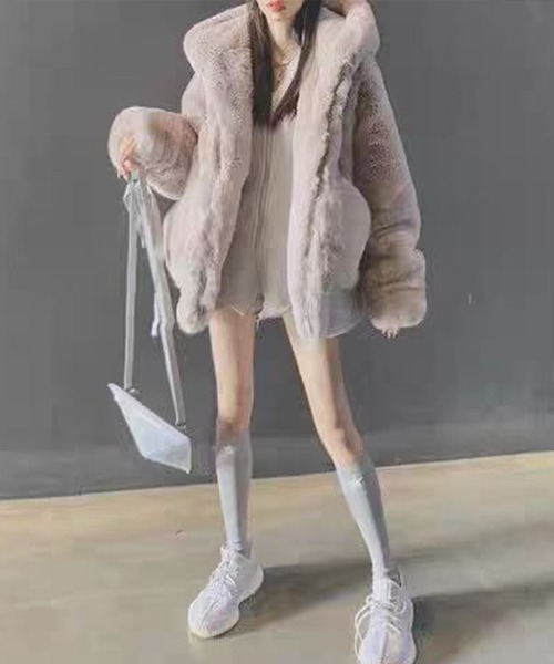 【未使用】ESCADA エコファー フェイクファー コート 未使用】ESCADA エコファー フェイクファー コート - メルカリ