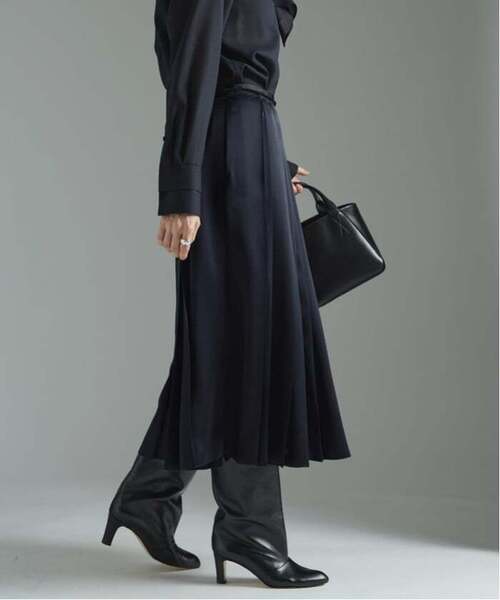 VERMEIL par iena（ヴェルメイユパーイエナ） スカート 「追加」サテン