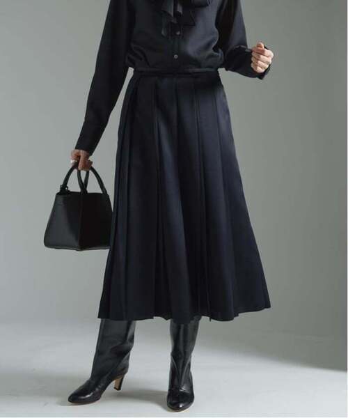 VERMEIL par iena（ヴェルメイユパーイエナ） スカート 「追加」サテン