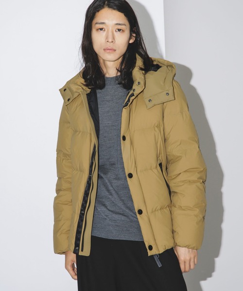 NANO universe（ナノ・ユニバース） ダウンジャケット S ダーク