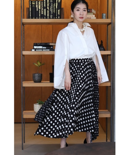 「CAWAII」 プリーツスカート FREE ブラック レディース_画像2