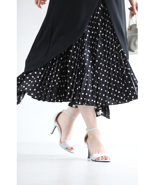 「CAWAII」 プリーツスカート FREE ブラック レディース_画像3