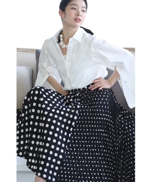 「CAWAII」 プリーツスカート FREE ブラック レディース_画像4