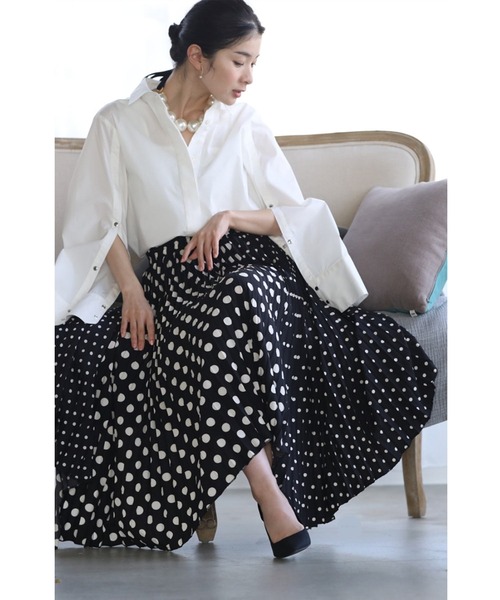 「CAWAII」 プリーツスカート FREE ブラック レディース_画像6