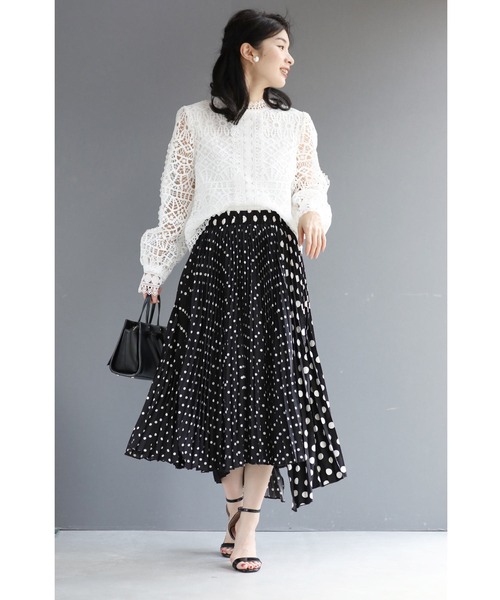 「CAWAII」 プリーツスカート FREE ブラック レディース_画像8