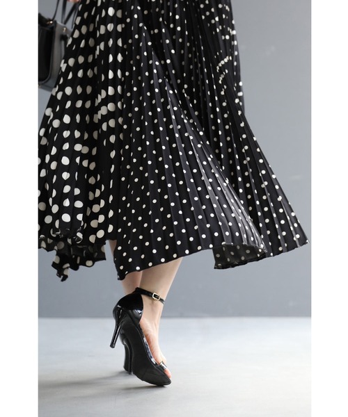 「CAWAII」 プリーツスカート FREE ブラック レディース_画像9