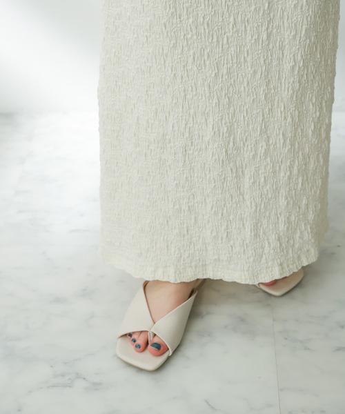 「SENSE OF PLACE by URBAN RESEARCH」 ロングスカート ONE アイボリー レディース_画像6