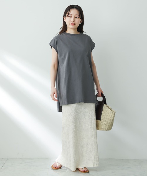 「SENSE OF PLACE by URBAN RESEARCH」 ロングスカート ONE アイボリー レディース_画像7