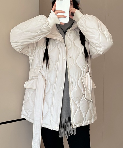 DIESEL アウター　キルティングブルゾン DIESEL（ディーゼル） キルティングブルゾン 48 ブラック メンズ