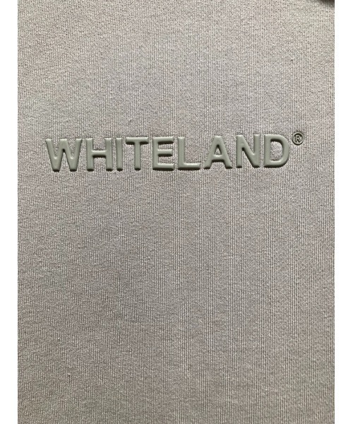 「WHITELAND」 プルオーバーパーカー M ホワイト メンズ_画像5