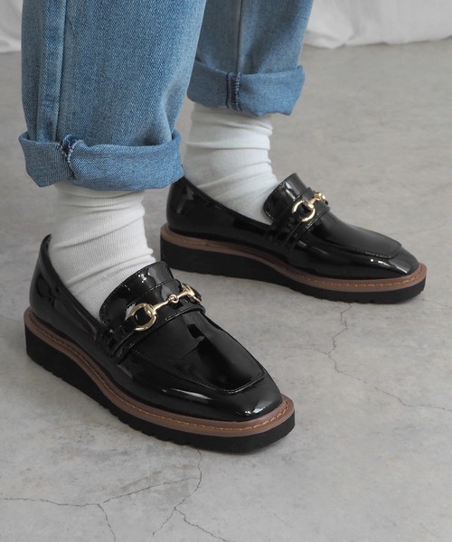 「minia」 シューズ S ブラック レディース_画像9