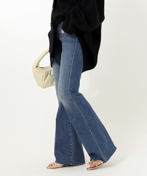 「MOTHER DENIM」 スキニーデニムパンツ 27 ブルー レディース_画像8