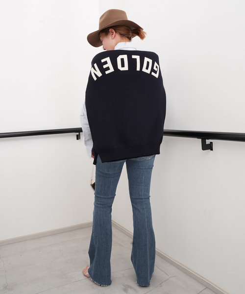 「MOTHER DENIM」 スキニーデニムパンツ 27 ブルー レディース_画像9