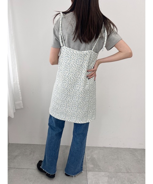 「WC」 キャミソールワンピース FREE ホワイト レディース_画像5