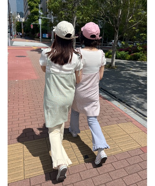 「WC」 キャミソールワンピース FREE ホワイト レディース_画像7