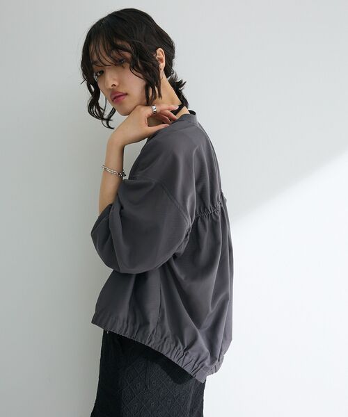 「Green Parks」 「chocol raffine robe」ブルゾン FREE カーキ レディース_画像8