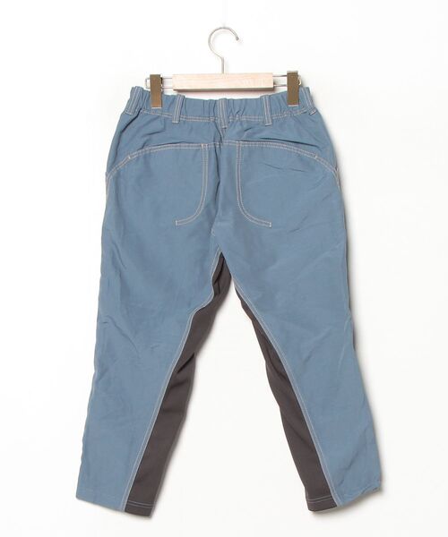 「and wander」 クロップドパンツ 1 ブルー レディース_画像2