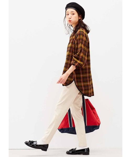 「Live in comfort」 7分袖ブラウス MEDIUM ブラック系その他 レディース_画像8