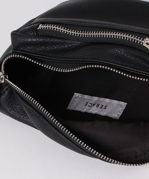 「SERACE」 ショルダーバッグ FREE ブラック メンズ_画像4