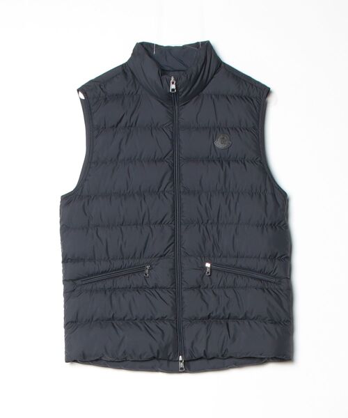 MONCLER（モンクレール） ワンポイントダウンベスト 1 ネイビー