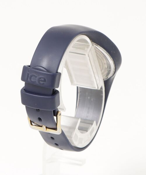 「ICE WATCH」 アナログ腕時計 SMALL ネイビー レディース_画像2