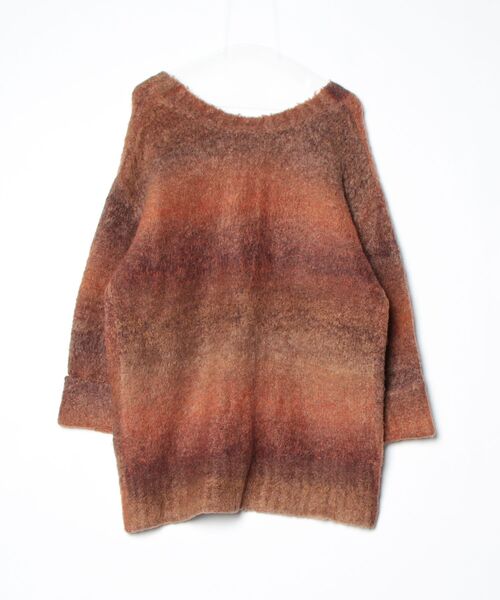 「archives」 ニットカーディガン M ブラウン レディース_画像2