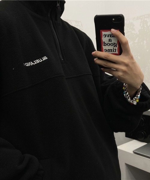 「almo」 ジップアップパーカー MEDIUM オフホワイト レディース_画像9