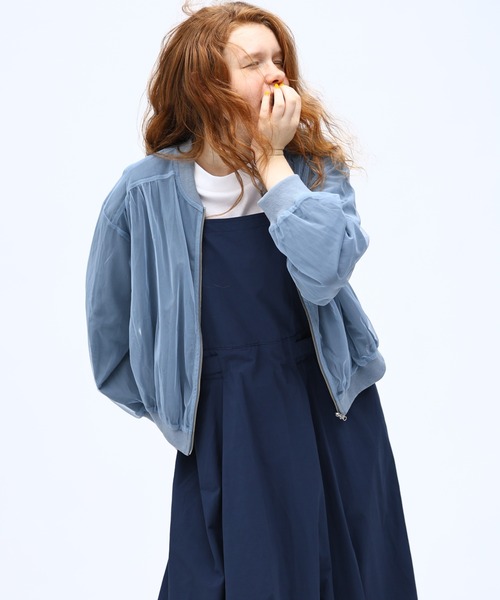 「Kelen」 ブルゾン S ネイビー レディース_画像5