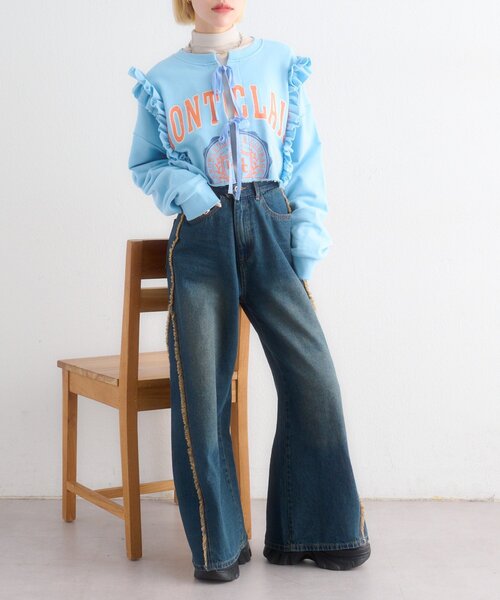 w closet（ダブルクローゼット） トレーナー スウェット 「リバイバル