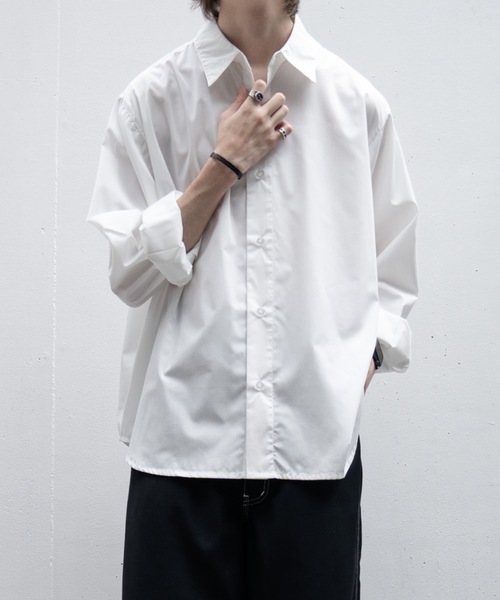 [Casper John] рубашка с длинным рукавом SMALL горчица мужской 