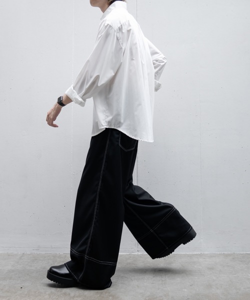 [Casper John] рубашка с длинным рукавом SMALL горчица мужской 