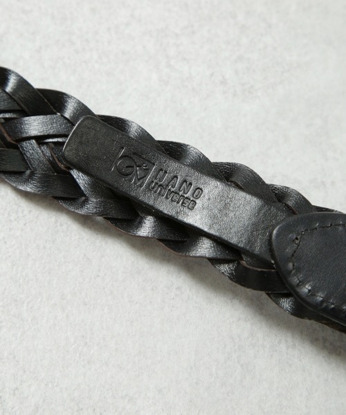「NANO universe」 ベルト FREE ブラック メンズ_画像4