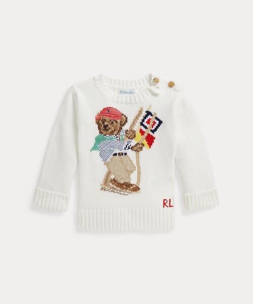 ベビー Polo ベア コットン セーター