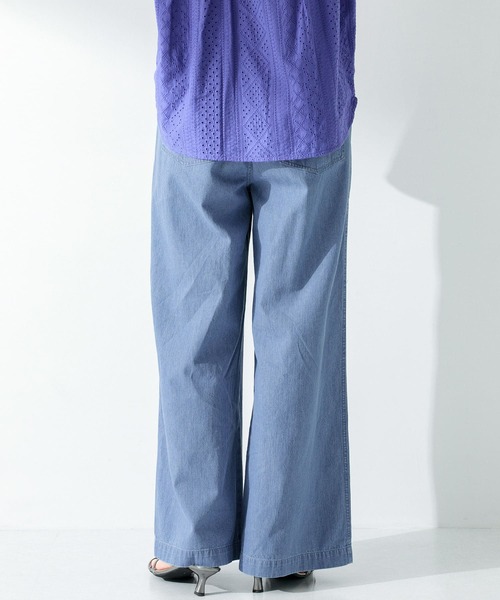 「URBAN RESEARCH Sonny Label」 デニムパンツ 36 ライトインディゴブルー レディース_画像5