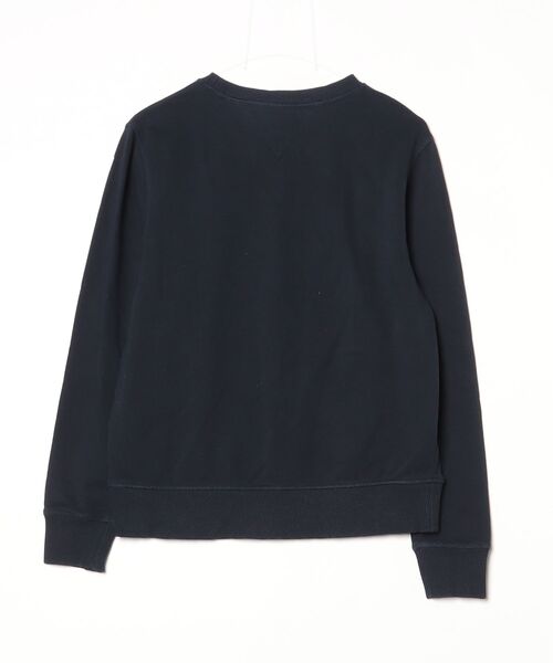 「TOMMY HILFIGER」 スウェットカットソー MEDIUM ネイビー メンズ_画像2