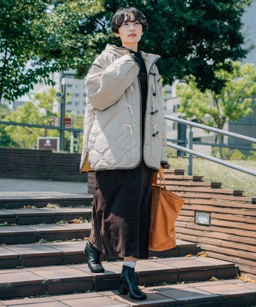 「KRIFF MAYER Lady's Collection」 ダッフルコート MEDIUM キャメル レディース_画像5