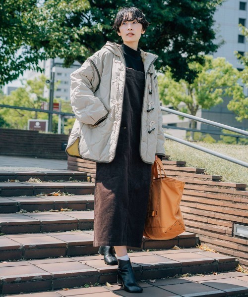 「KRIFF MAYER Lady's Collection」 ダッフルコート MEDIUM キャメル レディース_画像7