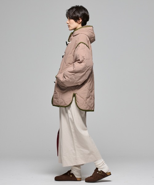 「KRIFF MAYER Lady's Collection」 ダッフルコート MEDIUM キャメル レディース_画像9
